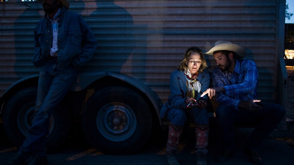 Citizens from Elko relax after a long day of riding from their home town to the State Capitol in Carson City to deliver a petition on land use to their Governor, May 29, 2014. (Photo by Max Whittaker/Reuters)