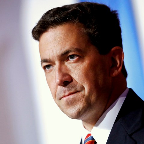 Tea Party candidate Chris McDaniel delivers a concession speech in Hattiesburg, Miss., June 24, 2014. (Photo by Jonathan Bachman/Reuters)