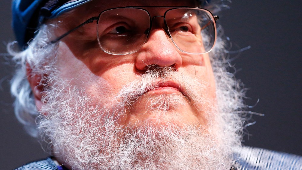 George R.R. Martin, author of the fantasy series that is the basis of the television series "Game of Thrones", at his masterclass at the Neuchatel International Fantastic Film Festival in Neuchatel, July 10, 2014. (Photo by Denis Balibouse/Reuters)