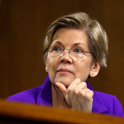Sen. Elizabeth Warren (D-MA) (Photo by Kevin Lamarque/Reuters).