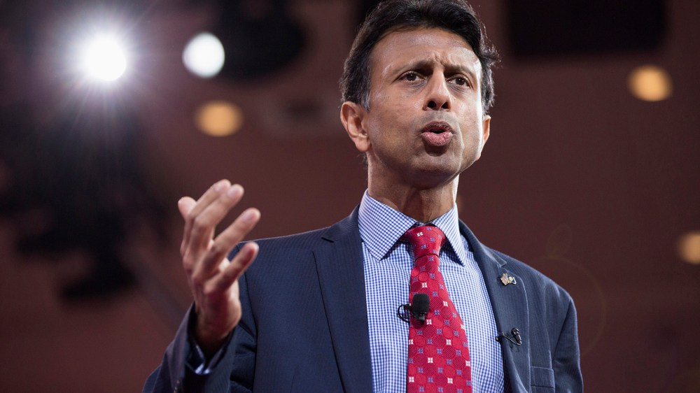 Governor Bobby Jindal (R-LA) arrives to speak at the 42nd annual Conservative Political Action Conference (CPAC) at National Harbor, Maryland on Feb. 26, 2015. (Photo by Joshua Roberts/Reuters)