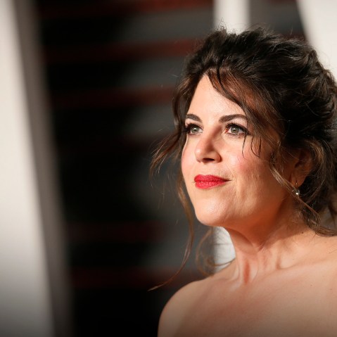 Monica Lewinsky arrives at the Vanity Fair Oscar Party in Beverly Hills, Calif., Feb. 28, 2016. (Photo by Danny Moloshok/Reuters)
