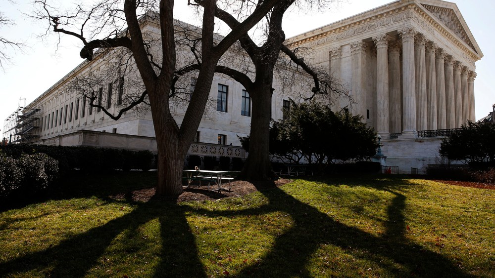The U.S. Supreme Court building is seen in Washington, March 16, 2016. (Photo by Jim Bourg/Reuters)