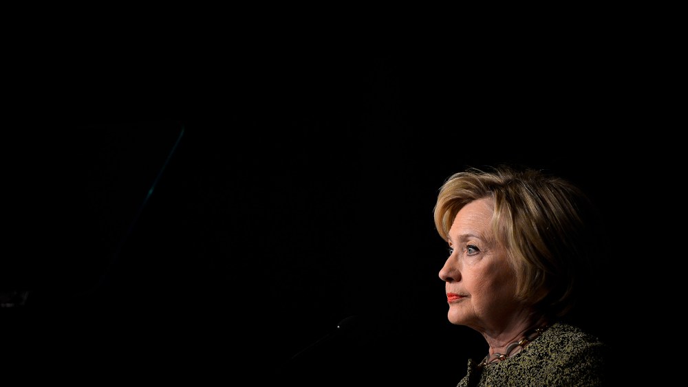 Democratic U.S. presidential candidate Hillary Clinton speaks to the Pennsylvania AFL-CIO Convention in Philadelphia, Penn., April 6, 2016. (Photo by Charles Mostoller/Reuters)