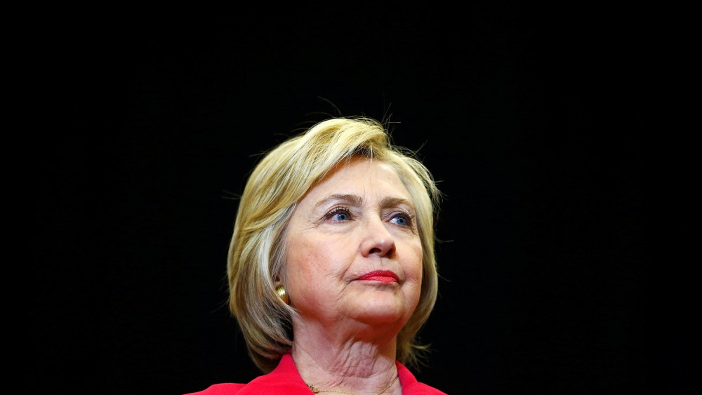 Democratic presidential candidate Hillary Clinton speaks at Transylvania University in Lexington, Ky., on May 16, 2016. (Photo by Aaron Bernstein/Reuters)
