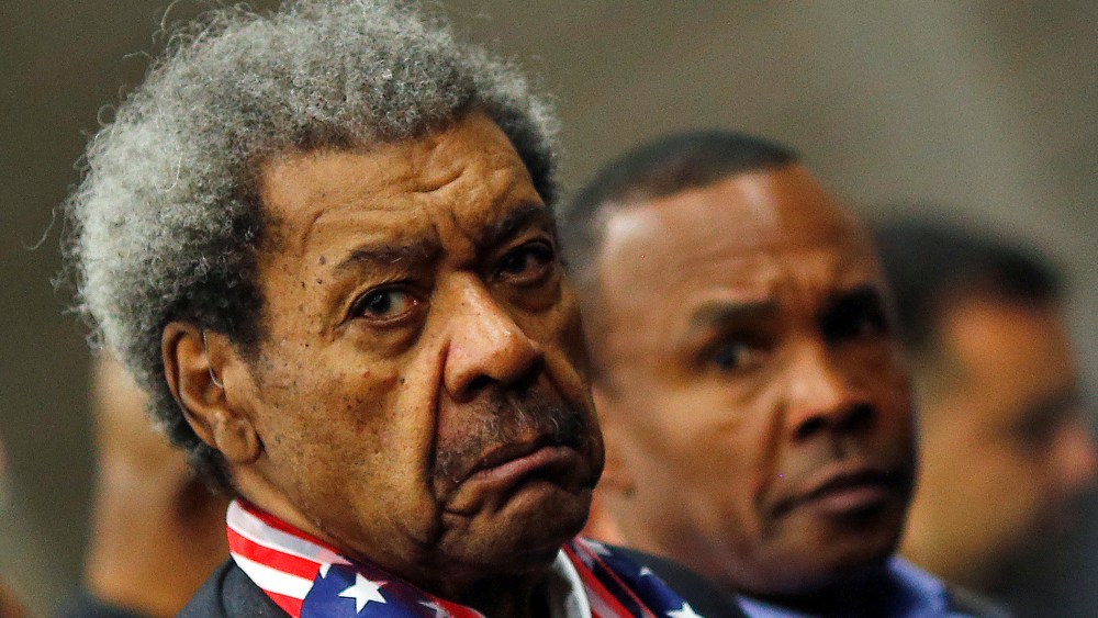Boxing promoter Don King attend the jenazah for the late boxing champion Muhammad Ali in Louisville, Ky. on June 9, 2016. (Photo by Carlos Barria/Reuters)