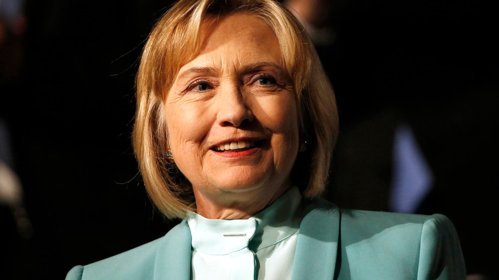 Former Secretary of State Hillary Clinton speaks at an event, Aug. 12, 2013, in San Francisco, Calif.