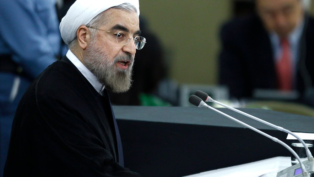 Iran's President Rouhani addresses the 68th United Nations General Assembly in New York