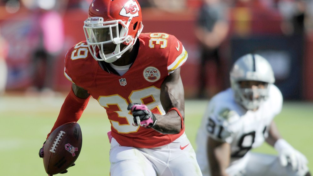 Kansas City Chiefs defensive back Husain Abdullah during a game on Oct. 13, 2013.
