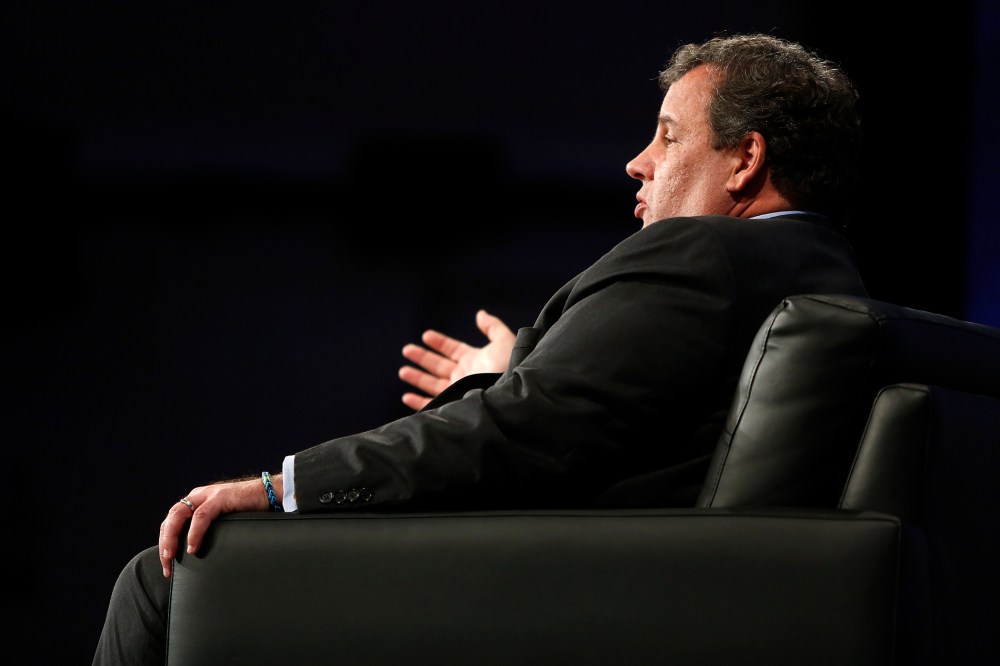 New Jersey Governor Chris Christie.