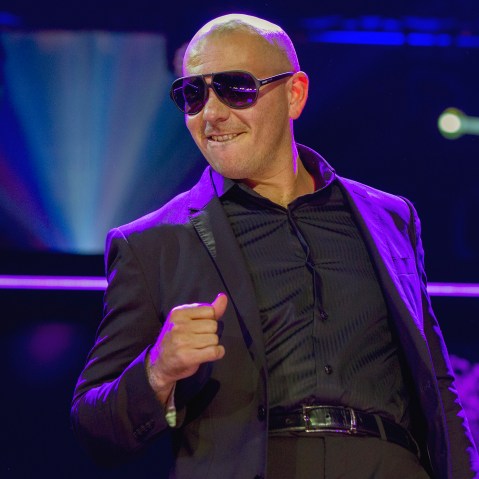 Singer Pitbull performs during the 2013 Z100 Jingle Ball in New York, Dec. 13, 2013. (Photo by Lucas Jackson/Reuters)