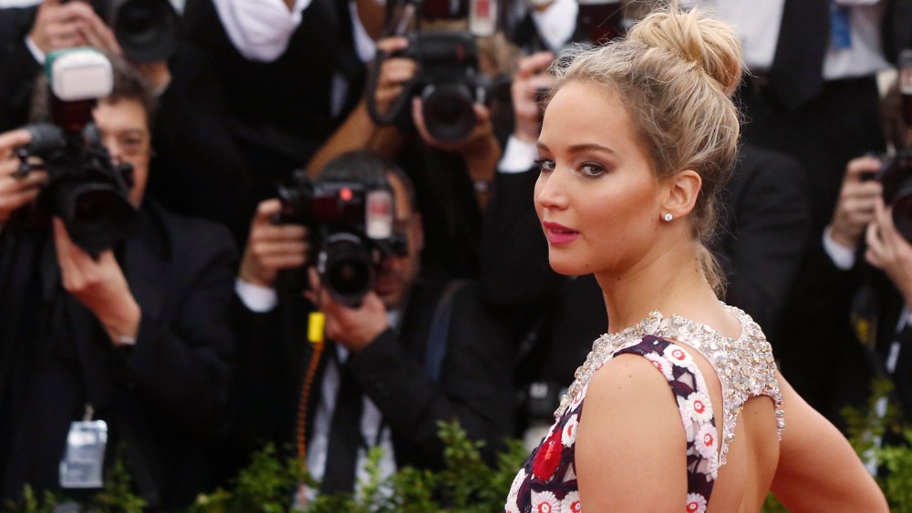 Actress Jennifer Lawrence arrives at the Metropolitan Museum of Art Costume Institute Gala 2015 celebrating the opening of "China: Through the Looking Glass," in Manhattan, New York May 4, 2015. (Photo by Lucas Jackson/Reuters)
