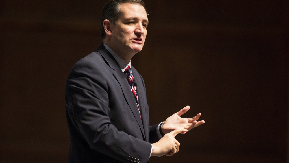 U.S. Republican presidential candidate Senator Ted Cruz (R-TX) (Photo by Chris Keane/Reuters).
