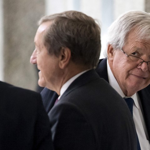 Former House of Representatives Speaker Dennis Hastert arrives for an appearance in federal court in Chicago, June 9, 2015. (Photo by Andrew Nelles/Reuters)