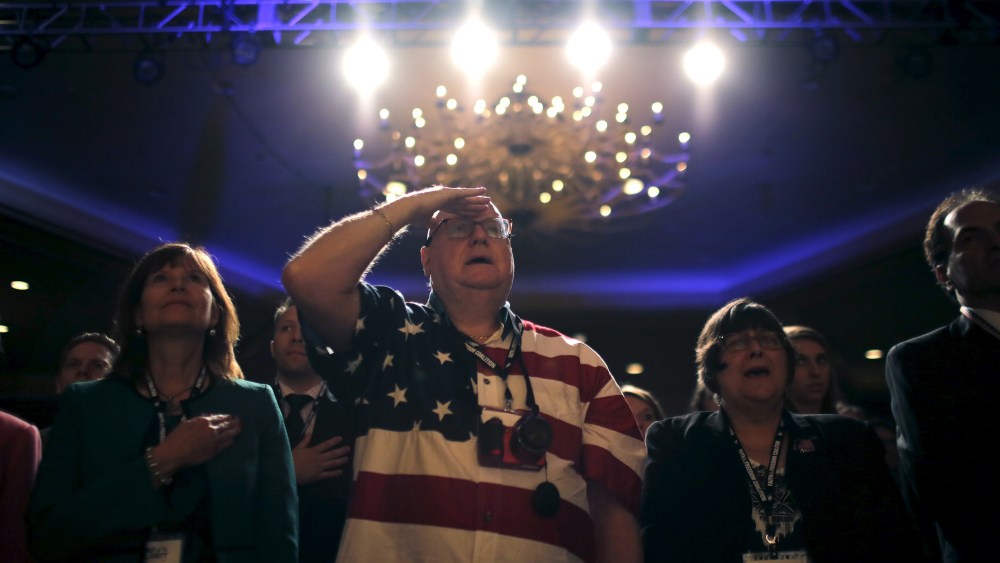 Republican party supporters attend the "Road to Majority" conference in Washington, June 19, 2015. (Photo by Carlos Barria/Reuters)