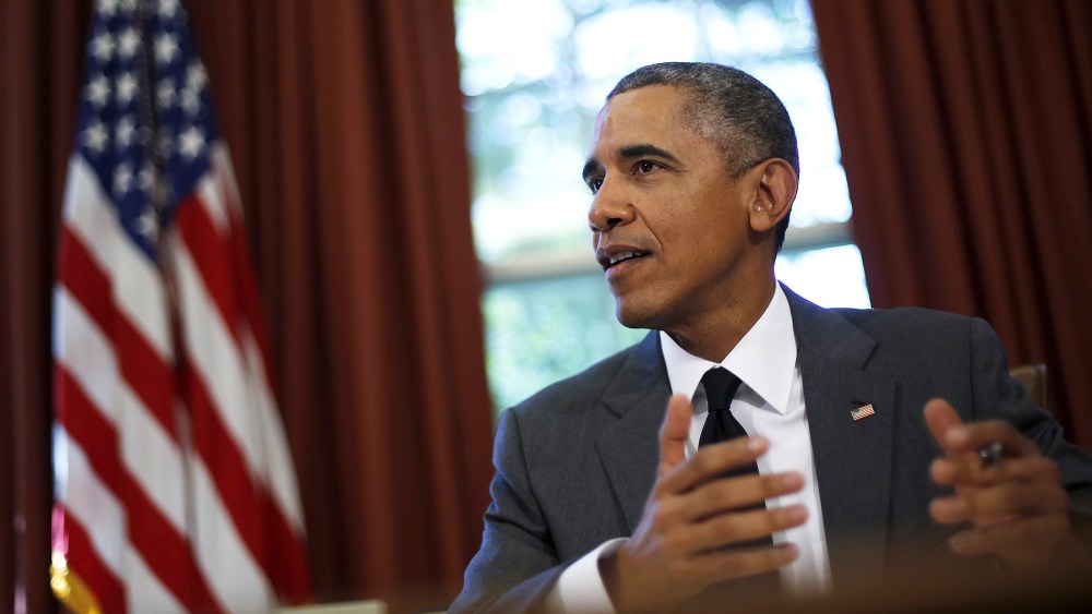U.S. President Barack Obama in the Oval Office at the White House in Washington, D.C (Photo by Jonathan Ernst/Reuters).