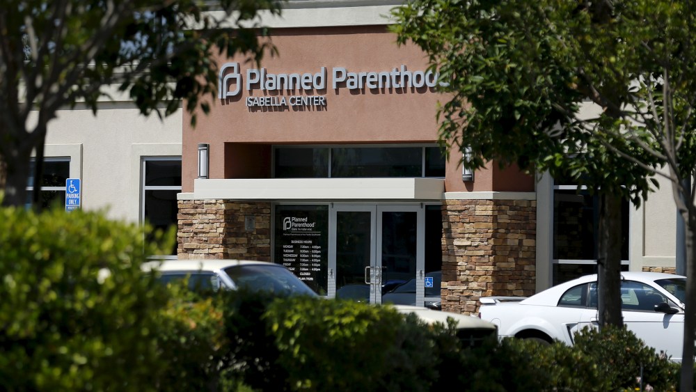 A Planned Parenthood clinic is seen in Vista, Calif., Aug, 3, 2015. (Photo by Mike Blake/Reuters)