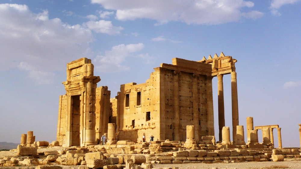 The Temple of Bel in the historical city of Palmyra, Syria, August 4, 2010. (Photo by Stringer/Reuters)