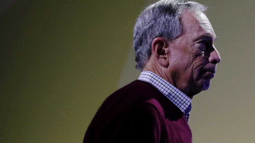 Former New York City Mayor Michael Bloomberg attends a meeting during the World Climate Change Conference 2015 (COP21) at Le Bourget, near Paris, France, Dec. 5, 2015. (Photo by Stephane Mahe/Reuters)
