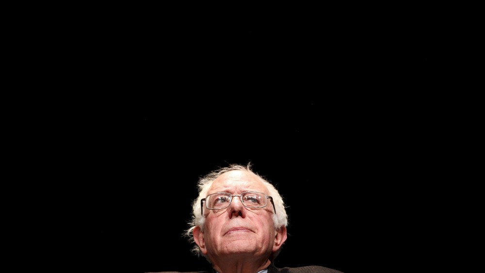 Democratic U.S. presidential candidate Senator Bernie Sanders listens to a question from the audience during a campaign event at Wartburg College in Waverly, Iowa, Jan. 8, 2016. (Photo by Scott Morgan/Reuters)