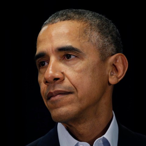 President Obama speaks about the death of Supreme Court Associate Justice Antonin Scalia during a statement delivered in Rancho Mirage, Calif., Feb. 13, 2016. (Photo by Kevin Lamarque/Reuters)