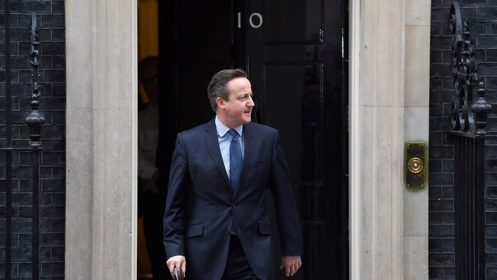 Britain's Prime Minister David Cameron announced he would hold a referendum on Britain's membership of the European Union on June 23, on Downing Street in London, Britain, Feb. 20, 2016. (Photo by Toby Melville/Reuters)