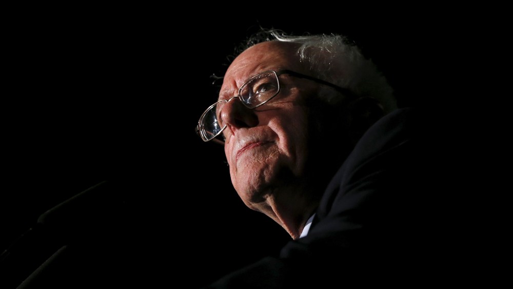 Democratic U.S. presidential candidate Bernie Sanders speaks to supporters during a campaign rally at Missouri State University in Springfield, Mo., March 12, 2016. (Photo by Shannon Stapleton/Reuters)