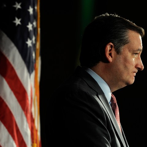Republican presidential candidate Senator Ted Cruz attends a Pennsylvania campaign kickoff event at the National Constitution Center in Philadelphia, Penn., April 19, 2016. (Photo by Charles Mostoller/Reuters)