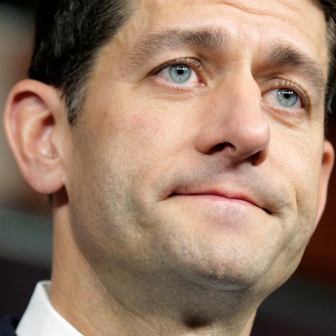 Speaker of the House Paul Ryan speaks during a news conference in Washington on May 26, 2016. (Photo by Joshua Roberts/Reuters)