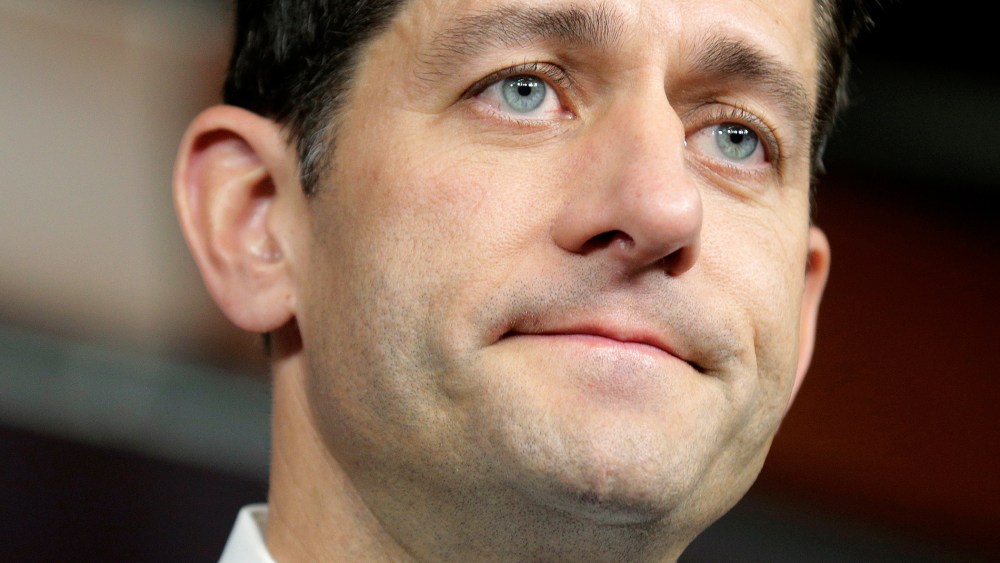 Speaker of the House Paul Ryan speaks during a news conference in Washington on May 26, 2016. (Photo by Joshua Roberts/Reuters)