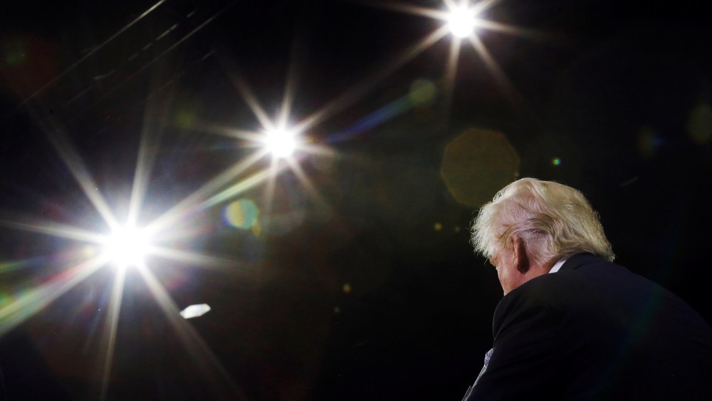 Republican U.S. presidential candidate Donald Trump holds a rally with supporters in Fresno, Calif. on May 27, 2016. (Photo by Jonathan Ernst/Reuters)