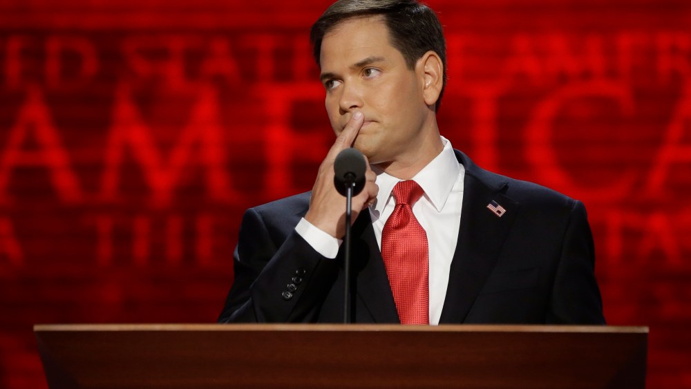 the Republican National Convention in Tampa, Fla., on Thursday, Aug. 30, 2012. (AP Photo/Charles Dharapak)