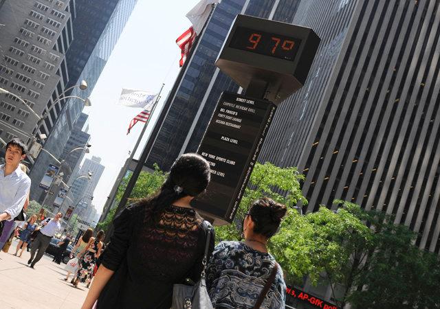 Record heat in New York City