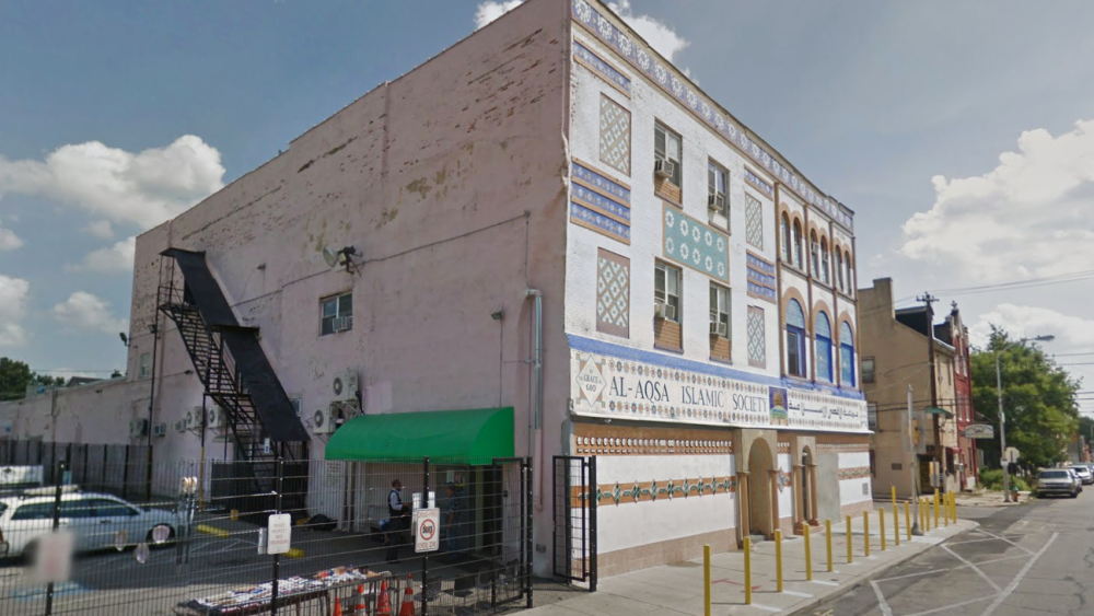Al-Aqsa Islamic Society, Philadelphia. (Photo by Google Streetview)