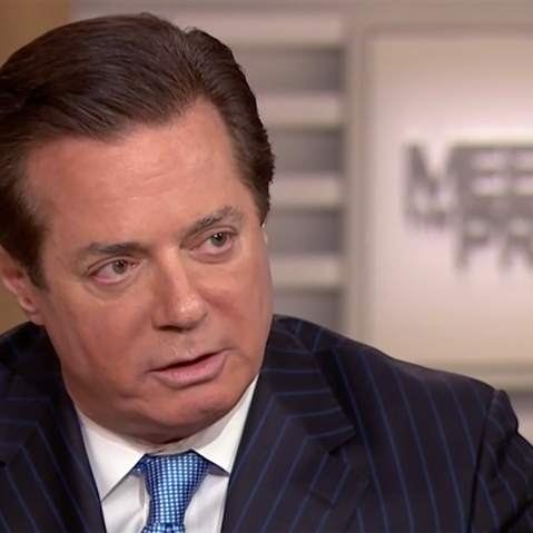 Screen grab of Paul Manafort. (Screen grab courtesy of NBC)
