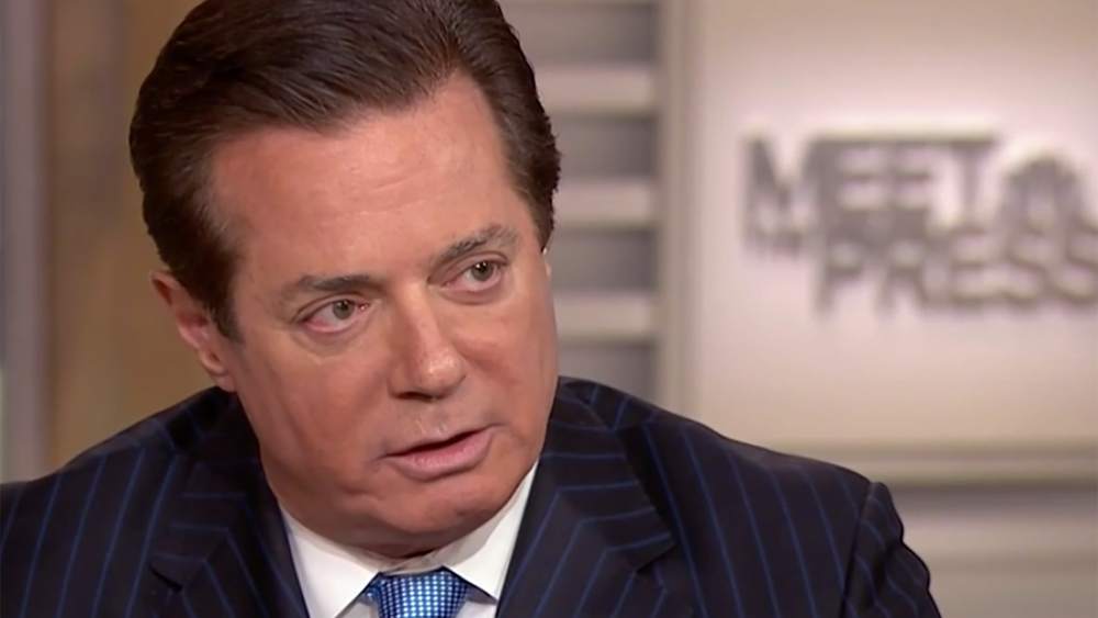 Screen grab of Paul Manafort. (Screen grab courtesy of NBC)
