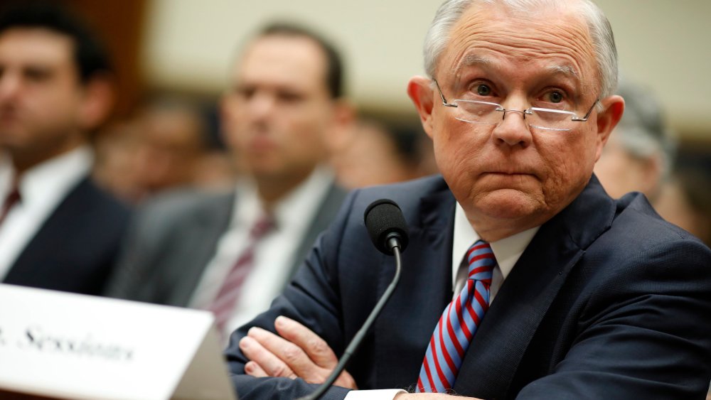 Image: U.S. Attorney General Sessions testifies before a House Judiciary Committee oversight hearing on Capitol Hill in Washington