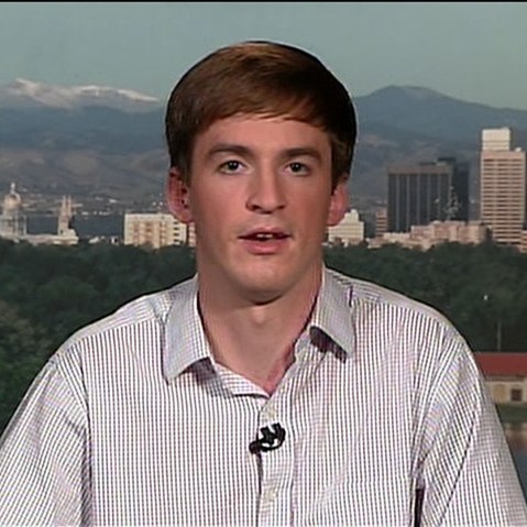 Stephen Barton, who survived the Colorado theater shooting one year ago, speaks with Chris Jansing July 19, 2013.