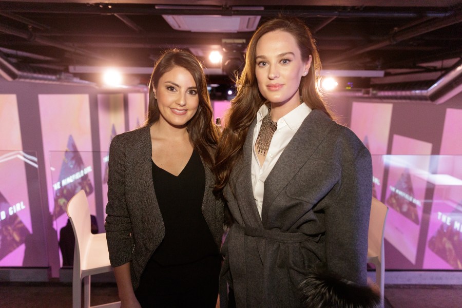 Daniela Pierre Bravo, Know Your Value's millennial contributor, left, and author Sofia Ek, right.