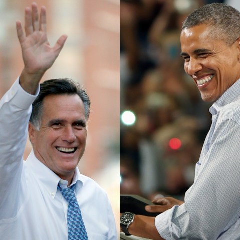 In the final push in the 2012 presidential election, candidates Mitt Romney and Barack Obama make their last appeals to voters.