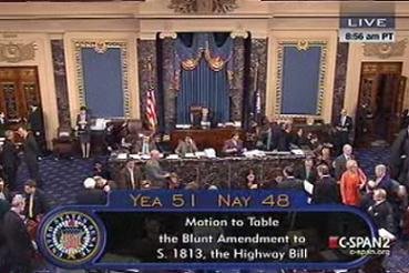 Senate narrowly defeats Blunt Amendment