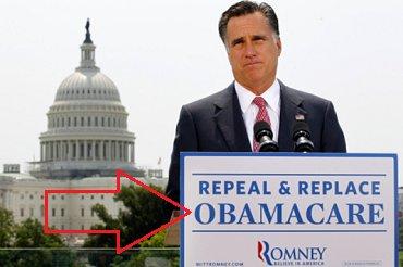 The arrow is intended to help jar Jim DeMint's memory.