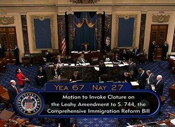 Immigration reform clears key hurdle, on track for big win