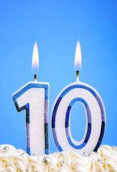 A decade of blogging