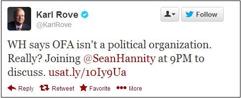 Political players in glass houses...