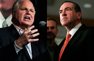 Limbaugh's pain, Huckabee's gain?