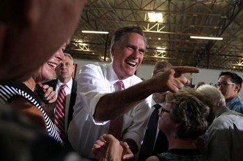 Romney gets by with a little help from some very wealthy friends.