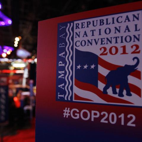 Unidentified GOP nut-flingers taunt African-American camerawoman at RNC