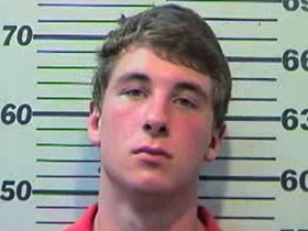 A mug shot of Travis Hawkins, Jr., 18, in this screenshot from NBC News.  A woman was beaten because she was a lesbian, according to her sister’s account,  as reported by WPMI's Derrick Rose. Hawkins is charged with 2nd degree assault.  (Photo by NBC...