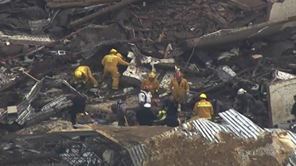 A tornado ripped through Oklahoma suburbs on Monday.